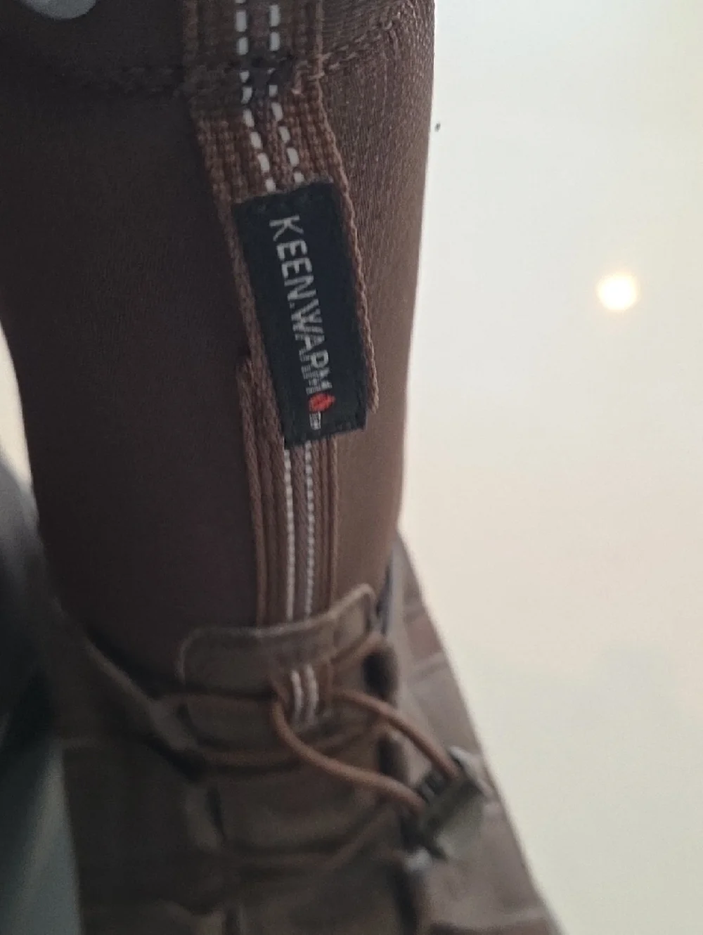 Keen Brown Waterproof Winter Boots with Rugged Soles